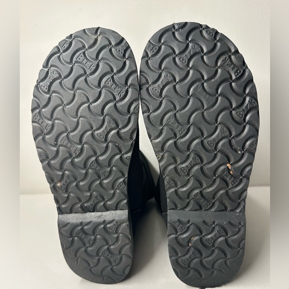 Birkenstock Uppsala Shearling Boots Black Suede Lined Classic Women's EU 39 US 8 - Picture 7 of 13